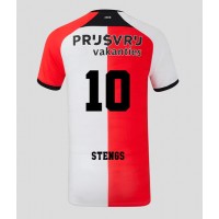 Camisa de Futebol Feyenoord Calvin Stengs #10 Equipamento Principal 2024-25 Manga Curta